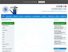 Tablet Screenshot of cleevenursery.co.uk